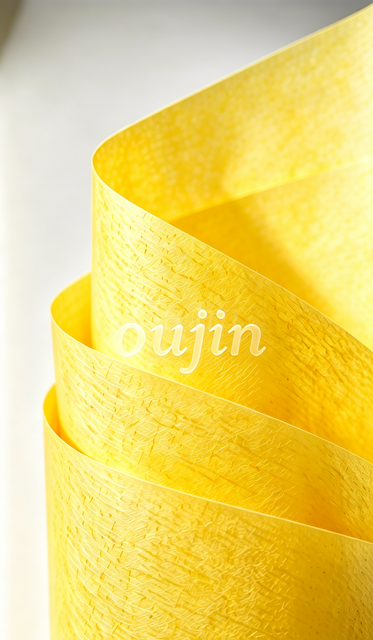 LTPJ-21048 Yellow Plain Air Filter Paper 210g High Stiffness Auto Air Filter Material