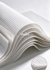 OKA17016-W03-C Non-Curing Acrylic Impregnated Filter Paper 170g Medium Deep Corrugated Air Filter Media