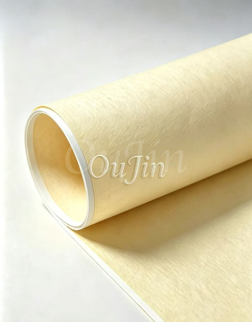 OKB12533/9201B Non-cured Acrylic Impregnated Filter Paper 125gsm Plain Non-corrugated Filter Media High Burst Strength Air Filter Paper For Automobile & Construction Machinery