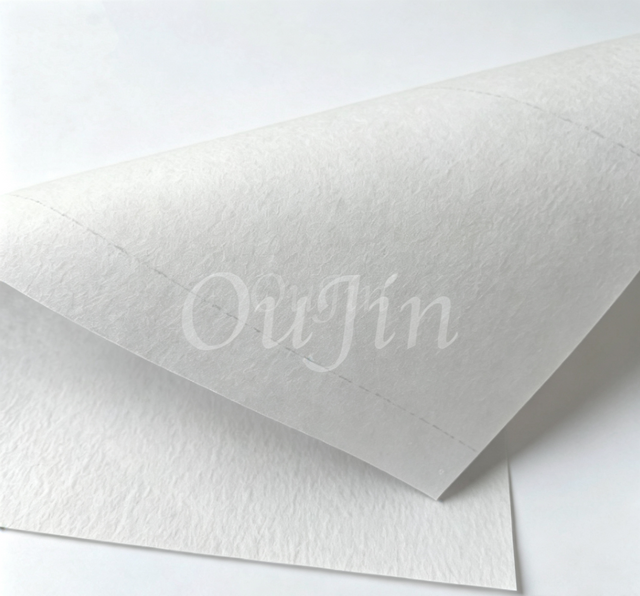 OKA08530-W12-P Acrylic Non-Curing Impregnated Filter Paper, 85g High Burst Strength Auto Air Filter Material