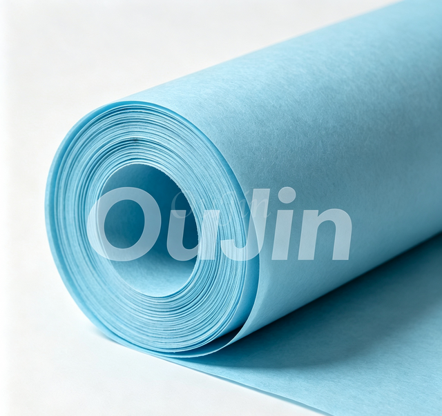 OKA09021-L08-P Acrylic Non-curing Impregnated Filter Paper,90g Auto Air Filter Media, High Burst Strength Filter Paper
