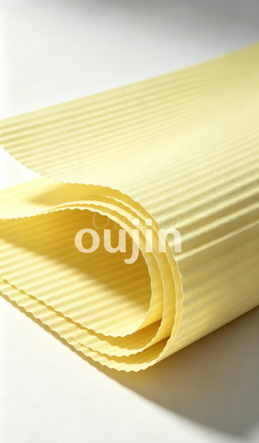 LTWJ-21048 Yellow Plain Air Filter Paper, 210g High Stiffness Auto Air Filter Material