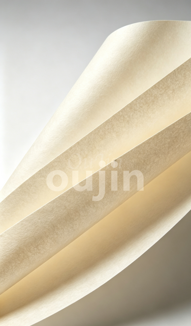 OKE13522-Y42P/FDG Acrylic Non-cured Impregnated Filter Paper 135g Plain High Burst Strength Automotive Air Filter Media