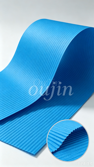 OJ-8012 Non-curing Acrylic Impregnated Filter Paper 115g Corrugated Air Filter Media