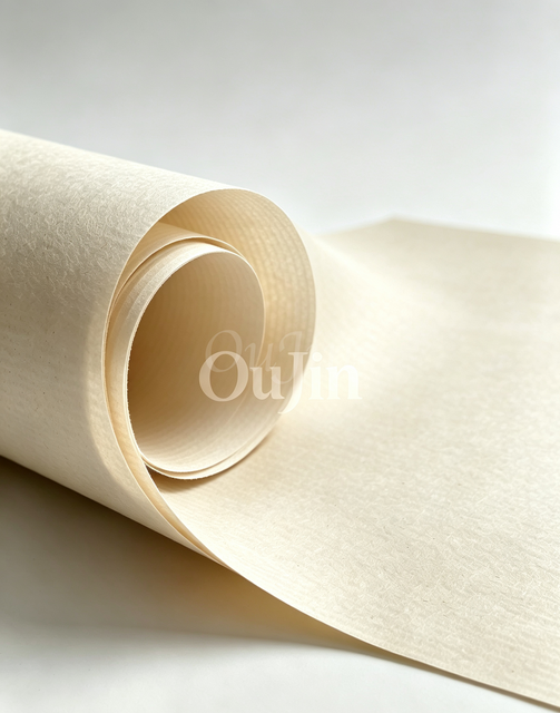 PK-13035-A-1 Acrylic Non-curing Impregnated Filter Paper 135g Plain Auto Air Filter Media High Burst Strength Filter Paper