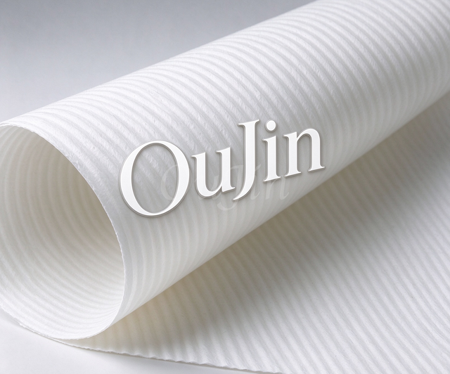 OKA16515-W03-C Non-curing Acrylic Impregnated Air Filter Paper 165gsm For Automotive & Construction Machinery Air Filter Element