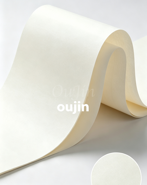 OKB12020-Y26-P Non-curing Acrylic Impregnated Filter Paper 120g High Burst Strength Air Filter Media
